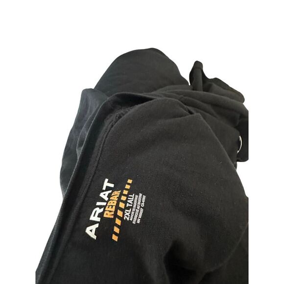 Ariat Rebar Men’s 2XLT Black Short Sleeve Pocket Tee - Picture 5 of 5